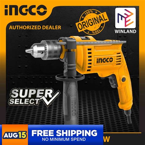 Ingco Impact Drill W W Variable Speed Hammer Id Shopee