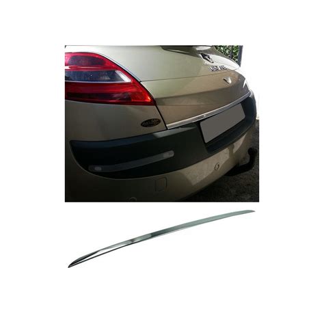 Renault MEGANE II HB CHROME Rear Strip Trunk Tuning Lid 3M Boot