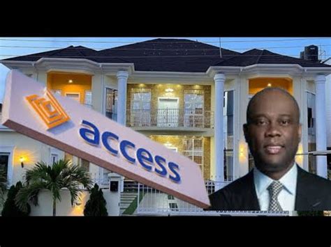 LATE ACCESS BANK CEO OPENED MULTI BILLION NAIRA MANSION IN LAGOS FEW