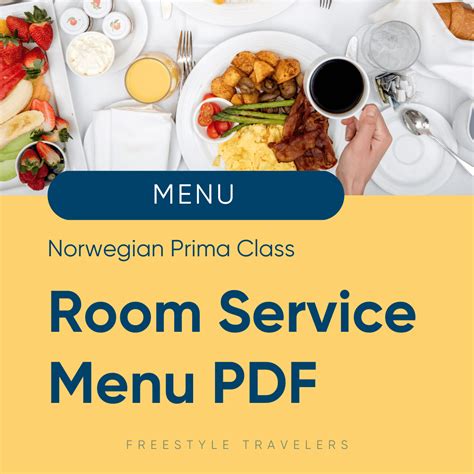 New Updates Norwegian Prima Complete Restaurant Guide All Menu Pdf