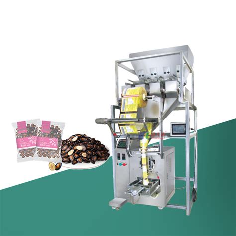 Automatic For Nuts Grains Weighing Filling Forming Packing Machine With