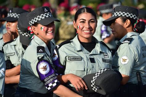 En Imágenes La Guardia Nacional Al Frente Del Desfile Del 16 De Septiembre