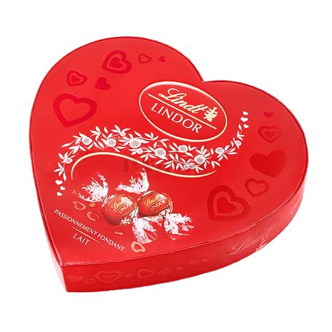 Chocolate Candies Lindt Lindor Heart Milk 200g