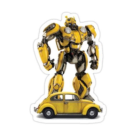 Bumblebee Transformer Sticker For Sale By Khoipham In