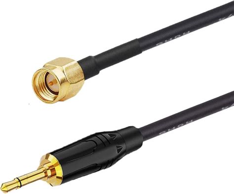 Cablesonline 2 Pack 35mm 18 Ts Male To F Type Female