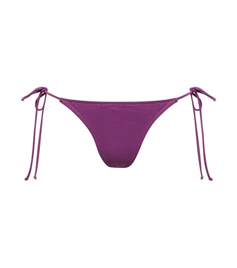 Buy Reina Olga Miami Bikini Bottoms Purple At Off Editorialist