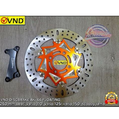 Jual Disc Brake Piringan Cakram VND 777 Ak66 Floating Ukuran 260mm