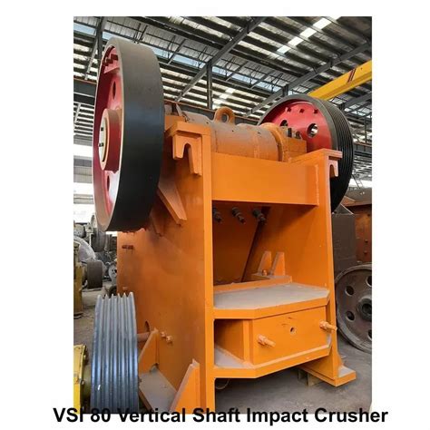 Ecoman Mild Steel VSI 80 Vertical Shaft Impact Crusher At Rs 1650000 In