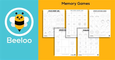 Memory Game • Beeloo Printables