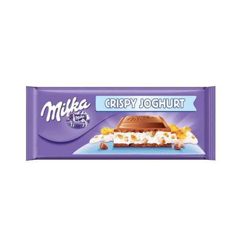 Купить Молочный шоколад Milka Crispy Yoghurt Chocolate 300 гр оптом от ...