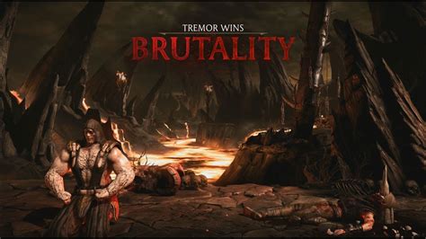 Mortal Kombat X Tremor Rock Point Brutality YouTube