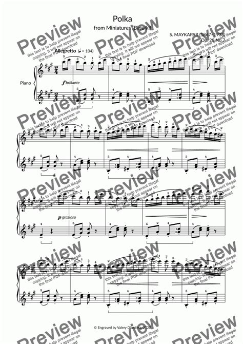 Polka Download Sheet Music Pdf File