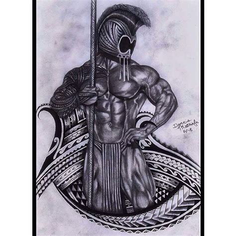 Hawaiian Warrior Drawing At Getdrawings Free Download