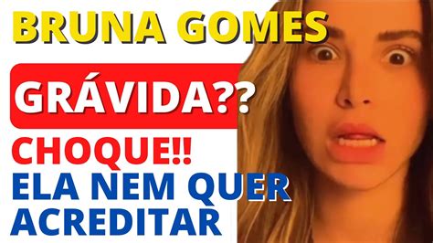 Bruna Gomes Gravida Ela Ficou Em Choque Youtube