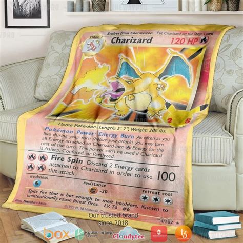Mega Charizard Pokemon Blanket Hot Sale