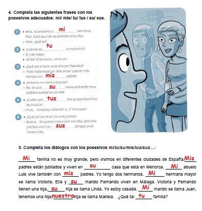 La familia pg 26 Adjetivos Clase de español Familia