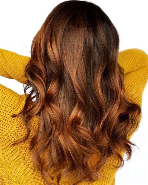 Auburn Balayage With Dark Roots Hair Color Auburn Auburn Hair