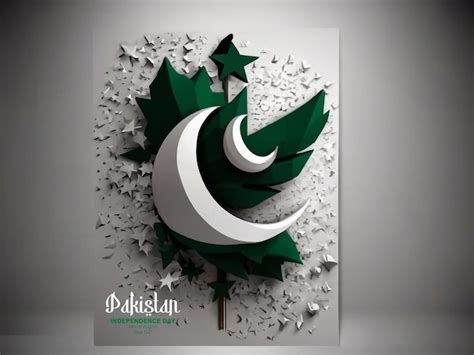 Premium Photo Happy 14th August Pakistani Independence Day Poster Image