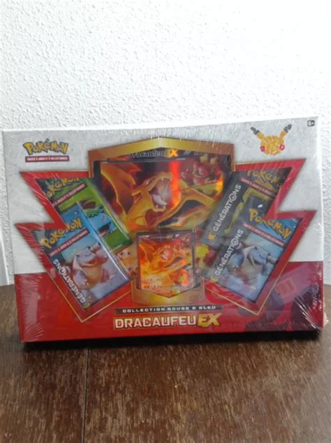 Coffret Dracaufeu Ex Ans Pokemon Fran Ais G N Rations Neuf Scell