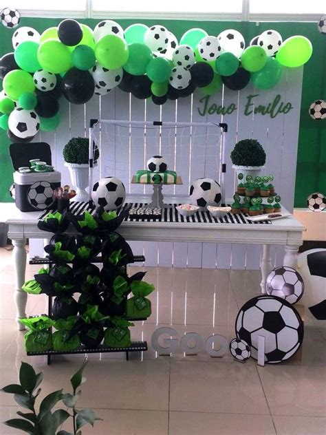 Fútbol Para Cumpleaños Infantiles Fiestas Temáticas De Fútbol Decoracion Fiesta De Futbol