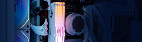 Ram Kingston Fury Beast White Rgb Gb X Gb Ddr Mhz