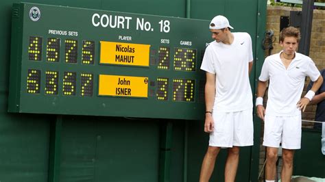 Isner vs Mahut, Wimbledon 2010: The longest match in tennis history ...