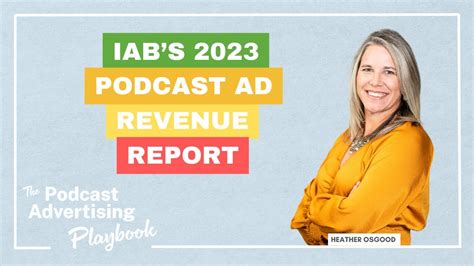 Iabs 2023 Podcast Ad Revenue Report Youtube