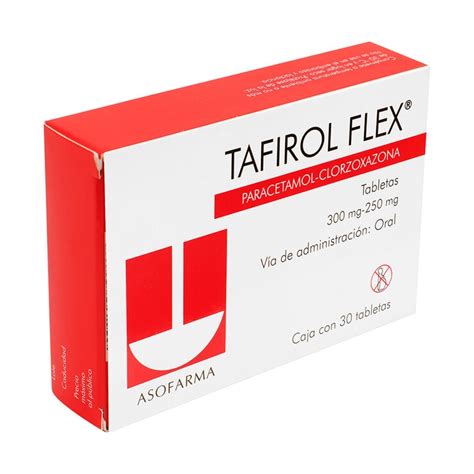 Tafirol Flex ¿dónde Comprar Al Mejor Precio México