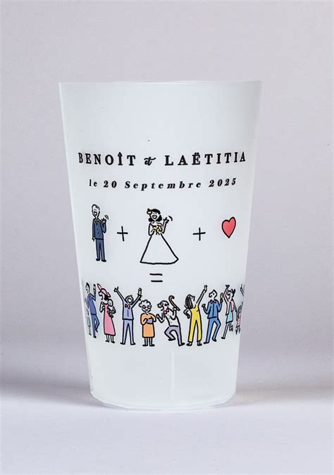 Gobelet Mariage Personnalis Ecocup R Utilisable