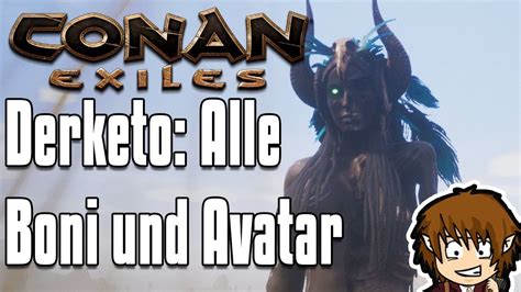 Conan Exiles Guide Derketo Religion Boni Rüstung And Avatar Conan Exiles Tutorial Deutsch