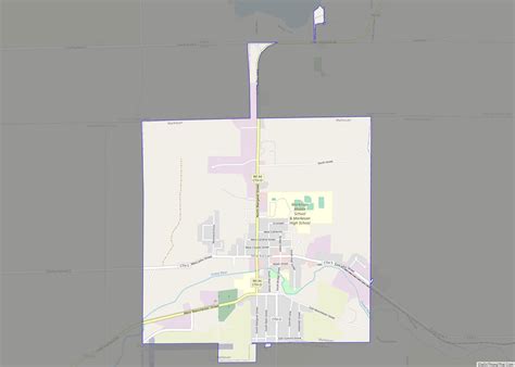 Map of Markesan city