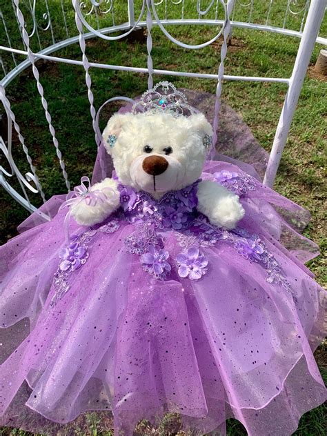 17 Quinceanera Teddy Bear QBR3DLP Etsy