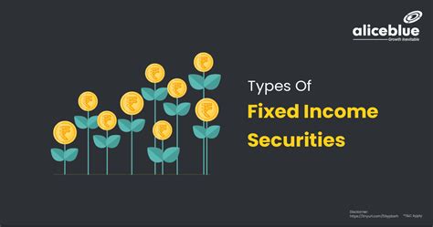 Types Of Fixed Income Securities 4 Types You Need To Know