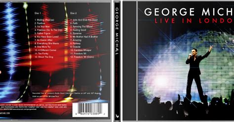 CD Cover Design: George Michael - Live in London