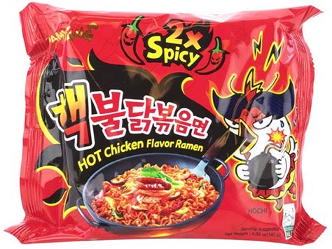 Samyang Hot Chicken Flavor Ramen 2x Spicy Noedels 1 X 140 Gram Bol