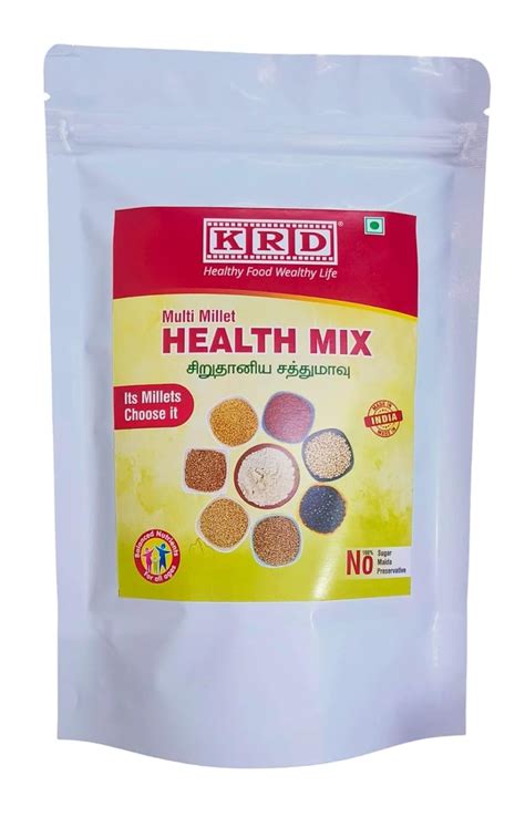 KRD Millet Health Mix All Natural Millets And Multi Grains Spices