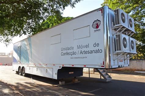 Aula Inaugural De Corte E Costura Na Carreta Do Via R Pida Barretos E