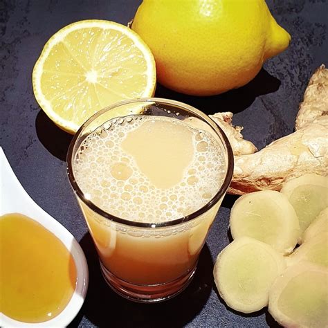 Ginger Shot La Recette Du Shot De Gingembre Frais Au Citron