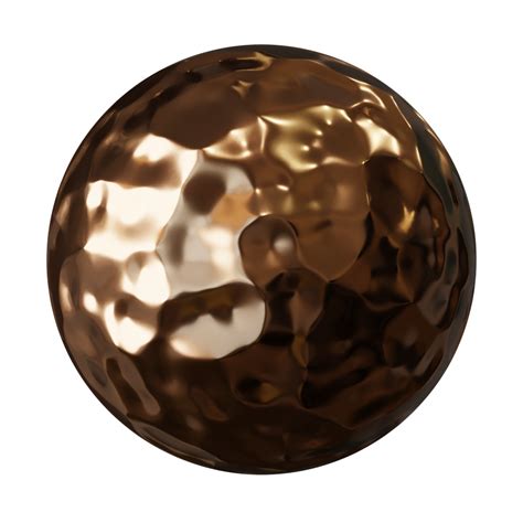 Hammered Copper Procedural Free Metal Materials Blenderkit