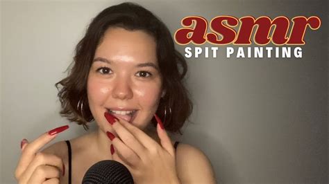 ASMR SPIT PAINTING türkçe asmr YouTube