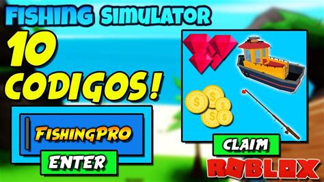 CODIGOS PARA FISHING SIMULATOR De ROBLOX Codes Secretos YouTube