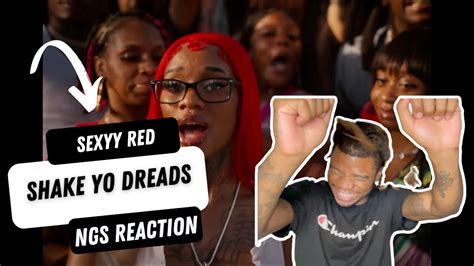 Sexyy Red Shake Yo Dreads Official Video Ngs Reaction Youtube