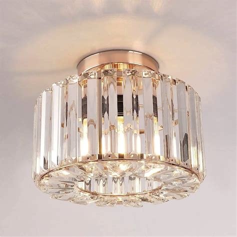 ブランド Crystal Flush Mount Ceiling LightCrystal ChandeliersCrystal