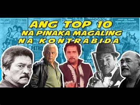 Historya Kontrabida PinoyMovie Villain TOP 10 FILIPINO ACTION MOVIE