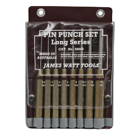 Pin Punches Long 8 Piece Set 4PPLSET8 Klein Tools For