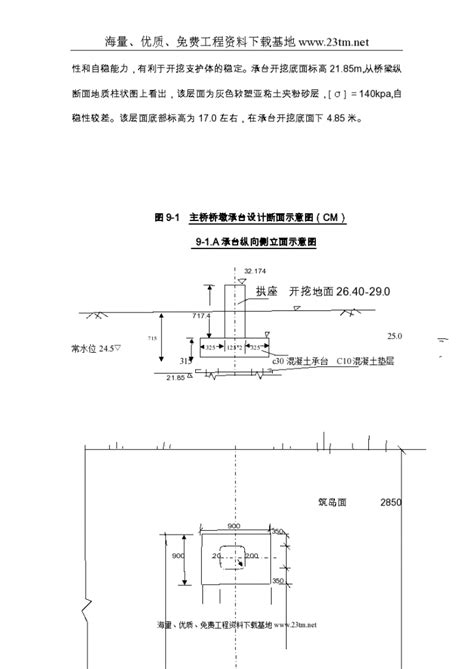 【某桥梁承台墩身施工组织设计】施工组织设计土木在线