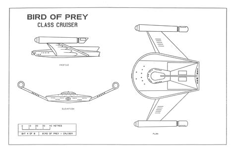 Star Trek Blueprints Stephen Arenburgs Romulan Ship History