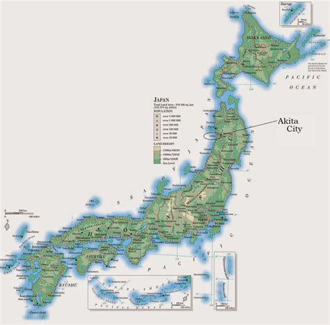 Political Physical Maps Of Japan Free Printable Maps