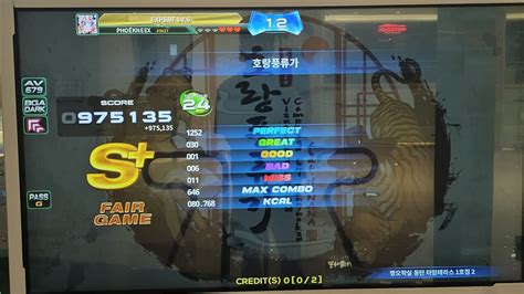 PUMP IT UP PHOENIX Horang Pungryuga 호랑풍류가 D24 Sightread 975 135