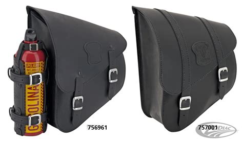 Texas Leather Softail Swing Arm Bags Zodiac